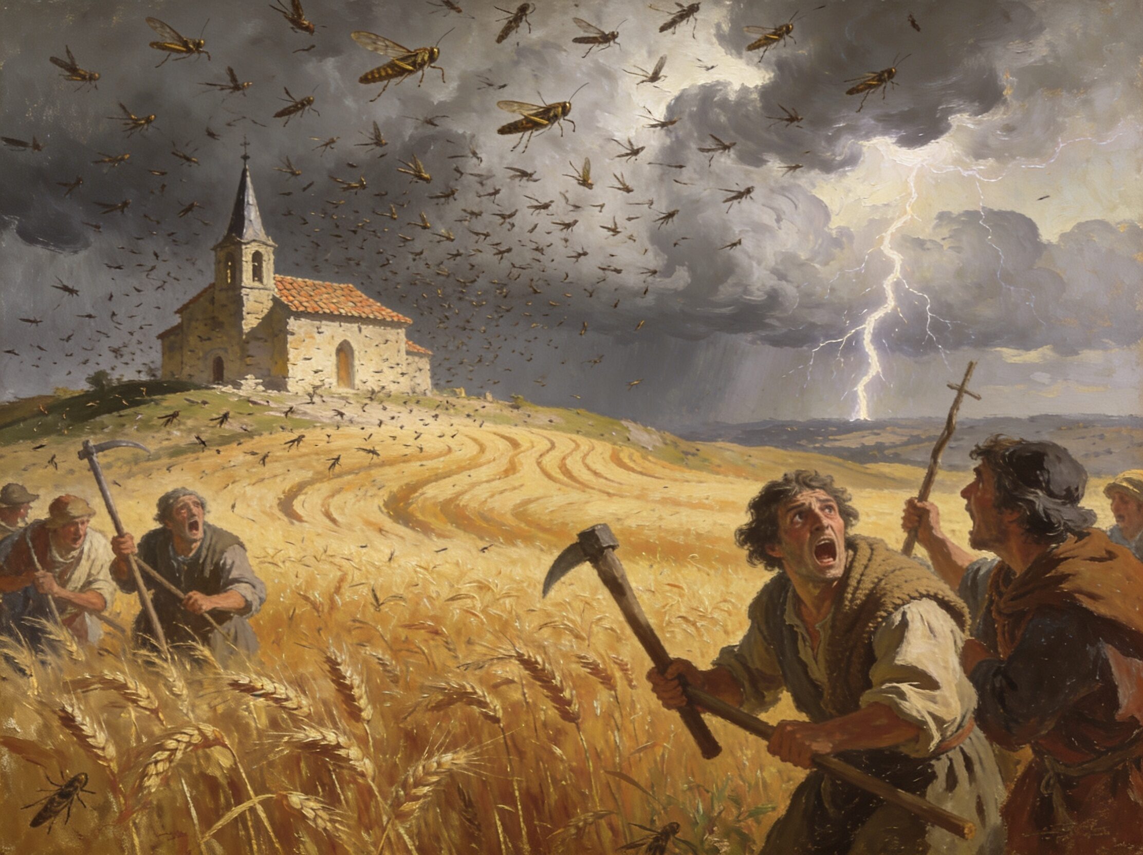 1483 La plaga de langosta y San Marcos