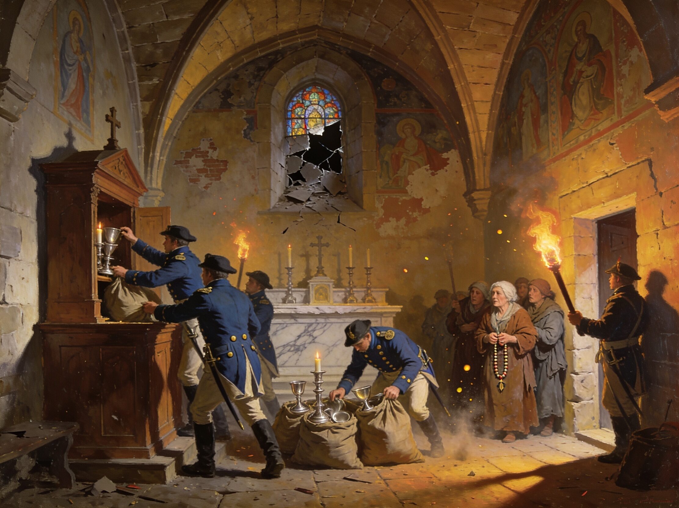 1810 Las tropas francesas